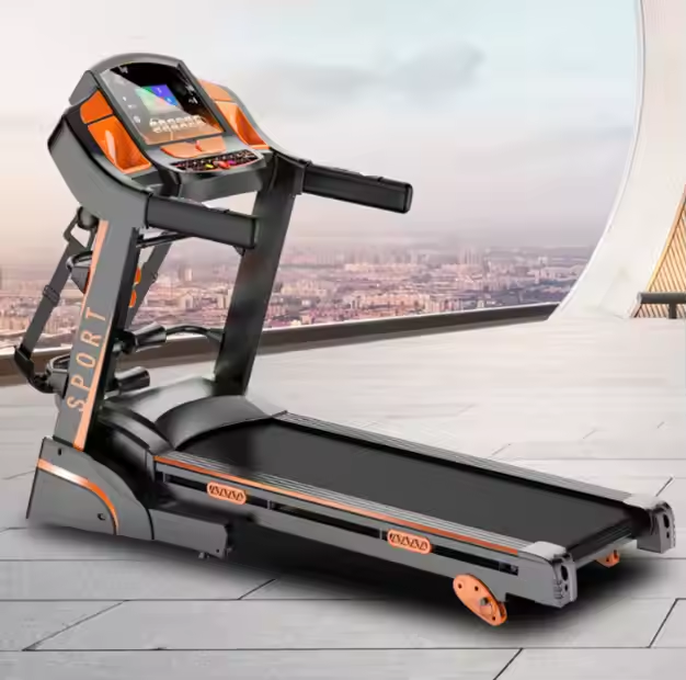 Home Fitness Professional Heavy Duty Mini Treadmill Electric Motor Folding Foldable With LED Display Users 150kg