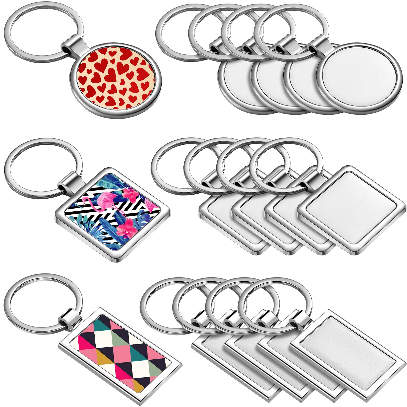 Rectangle Key Chain